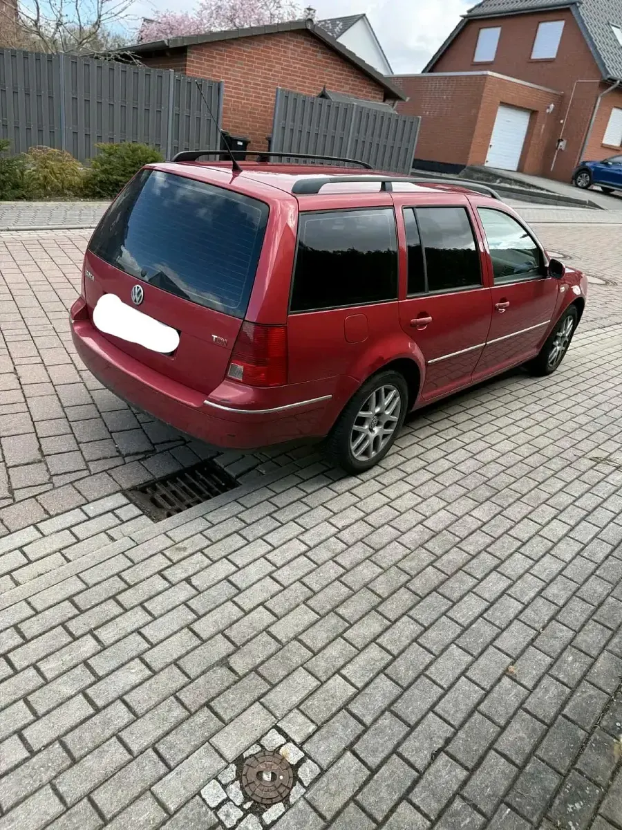 Brugt VW Bora 101 HK (74 kW) 2001 Rød Stationcar
