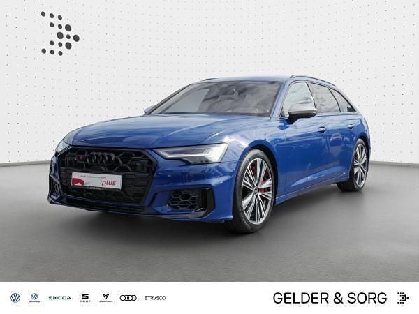 Blau (ascariblau metallic) Gebraucht 2024 Audi S6 Ambiente Kombi | 67.991 € (Guter Preis) - Bild 1/4