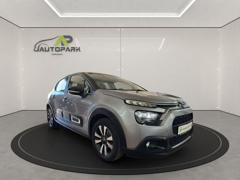 Grau Gebraucht 2021 Citroën C3 PureTech Kleinwagen | 10.990 € (Fairer Preis) - Bild 1/4