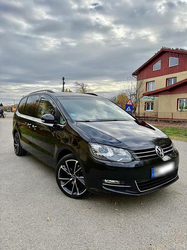 Schwarz Gebraucht 2010 VW Sharan Edition Van / Kleinbus | 10.000 € (Fairer Preis) - Bild 1/4