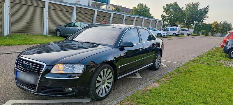 Schwarz Gebraucht 2007 Audi A8 Limousine | 8.000 € (Fairer Preis) - Bild 1/4