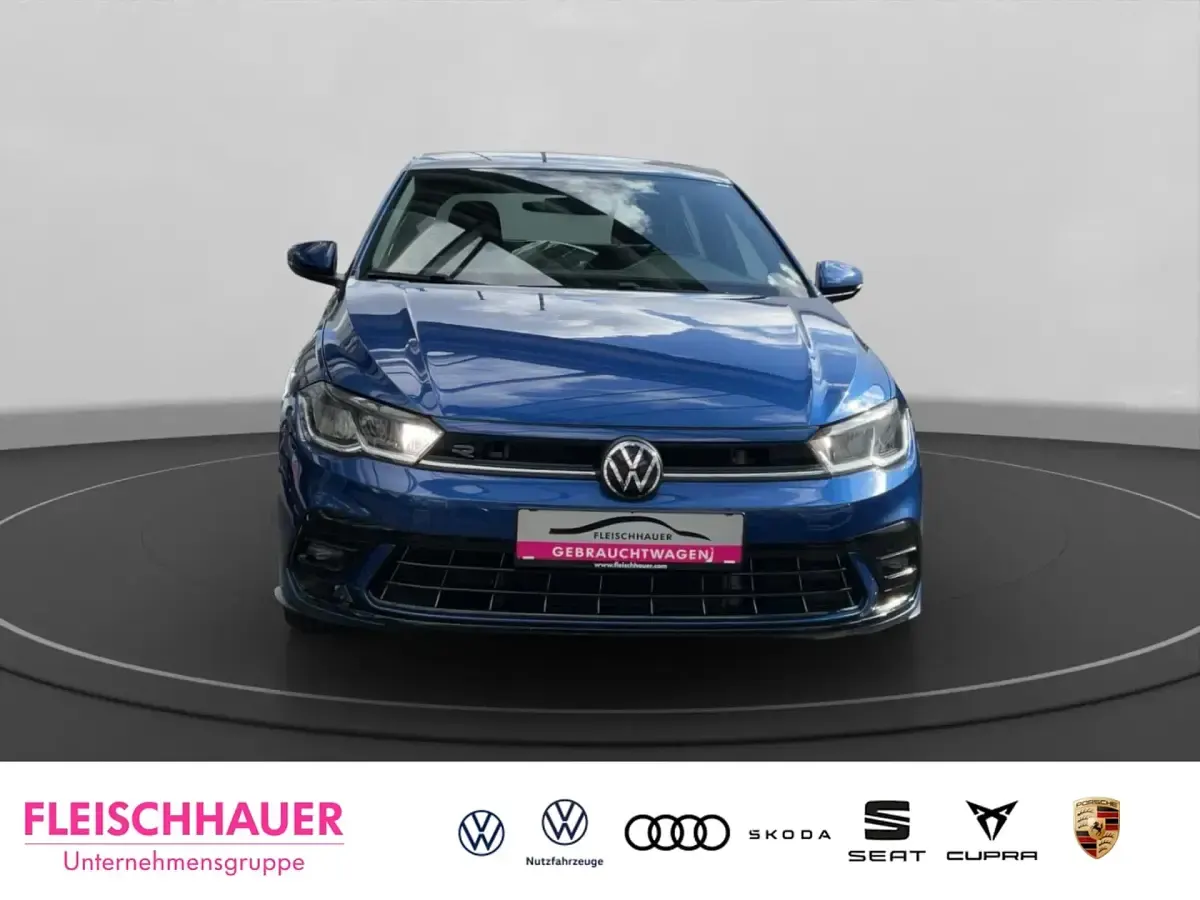 Gebraucht VW Polo R-line 110 PS (80 kW) 2022 Blau Kleinwagen