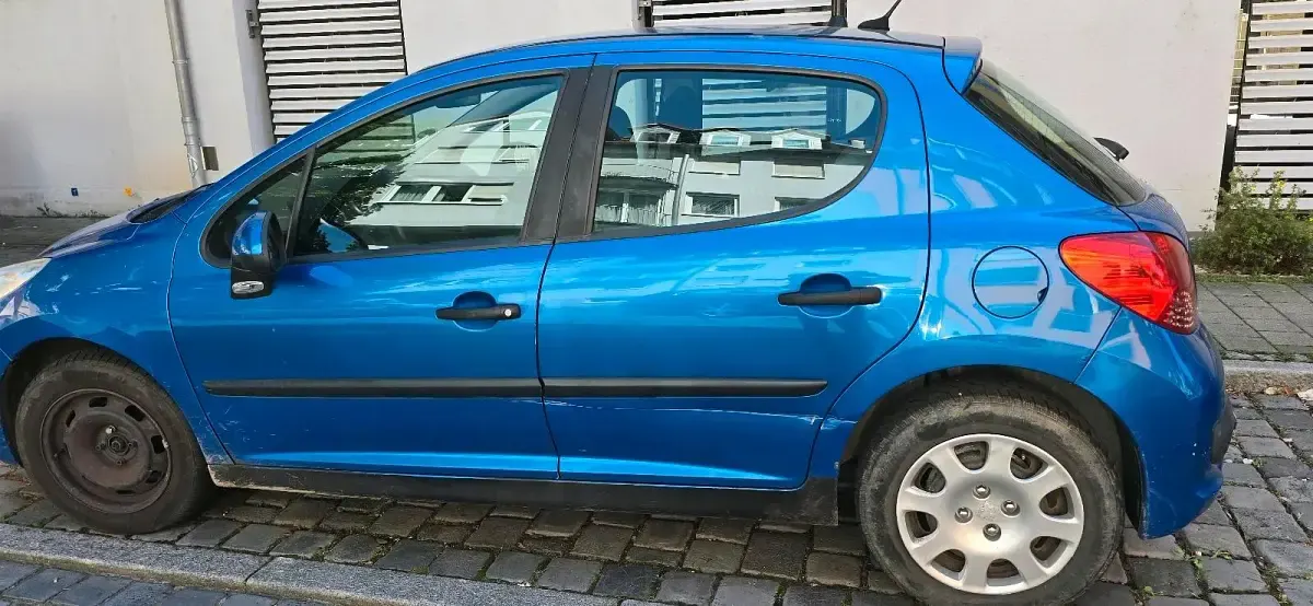 Gebraucht Peugeot 208 88 PS (64 kW) 2006 Blau Kleinwagen