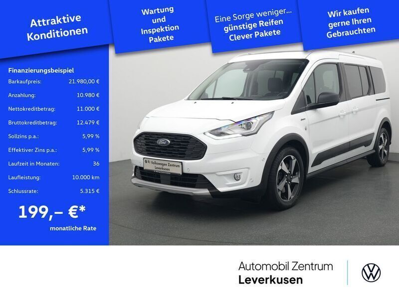 Frozen white Gebraucht 2021 Ford Tourneo Van / Kleinbus | 21.980 € (Fairer Preis) - Bild 1/4