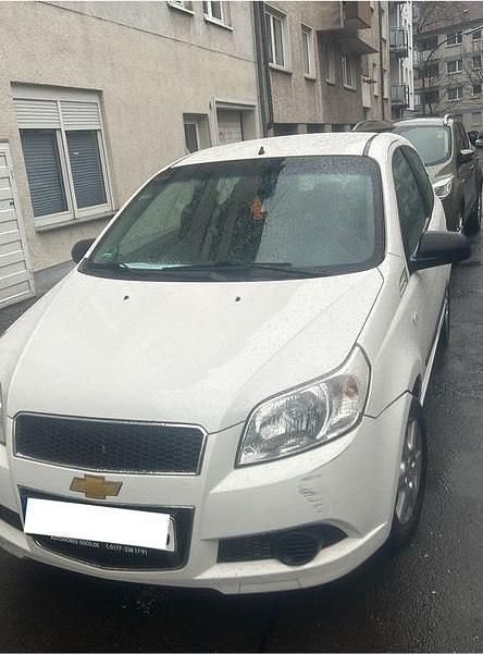 Gebraucht Chevrolet Aveo 2010 Weiß Kleinwagen