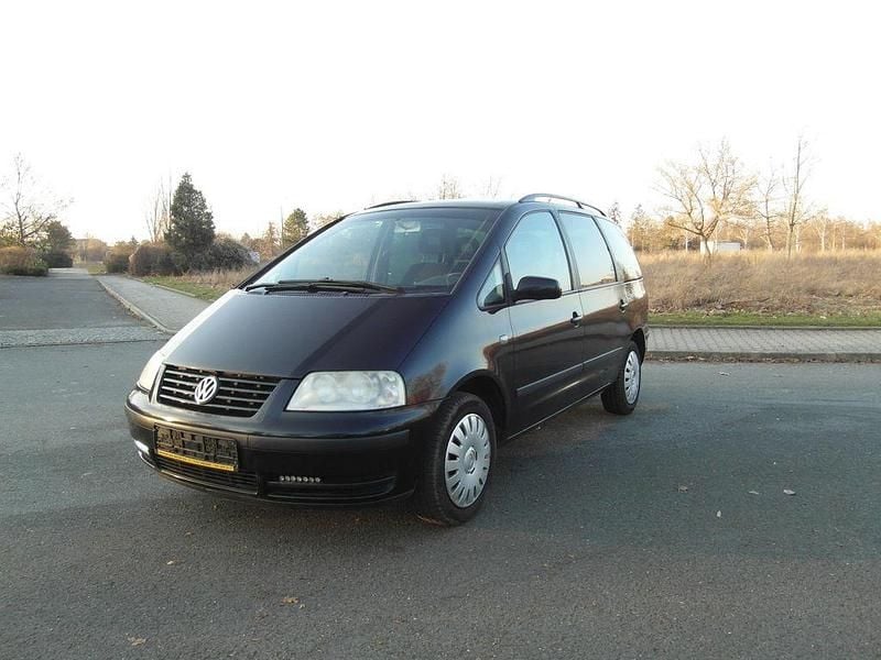 Gebraucht VW Sharan Family 116 PS (85 kW) 2003 Schwarz Van / Kleinbus