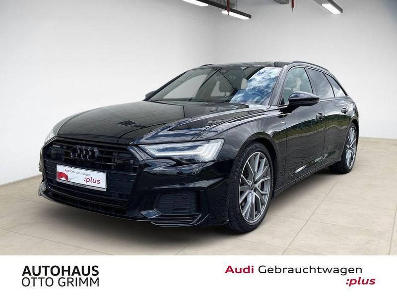 Mythosschwarz metallic Gebraucht 2022 Audi A6 Sport Kombi | 45.929 € (Fairer Preis) - Bild 1/4