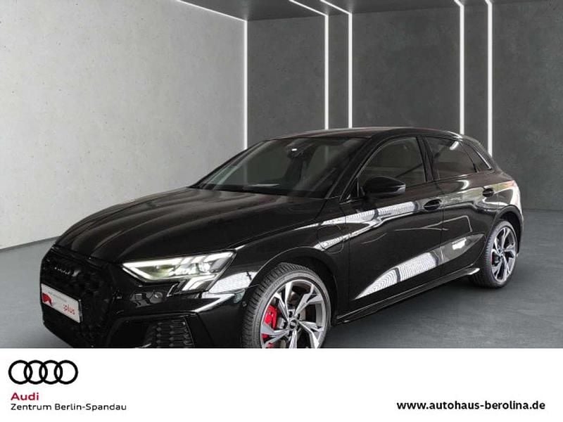 Mythosschwarz metallic Gebraucht 2022 Audi A3 e-tron S-Line Kleinwagen | 30.333 € (Etwas zu teuer) - Bild 1/4