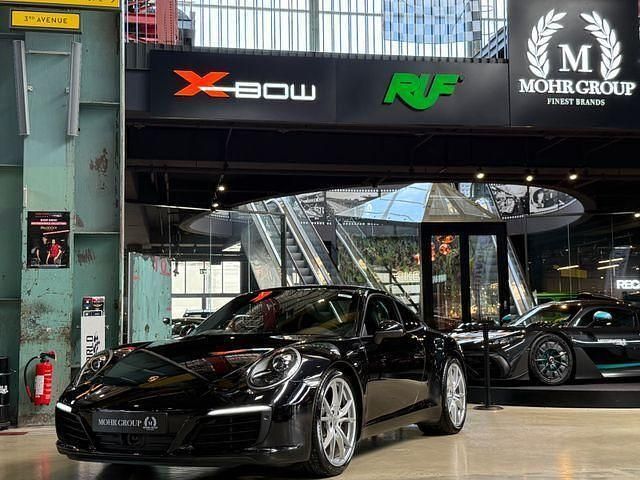 Tiefschwarzmetallic Gebraucht 2017 Porsche 911 Carrera Coupé | 89.600 € (Superpreis) - Bild 1/4