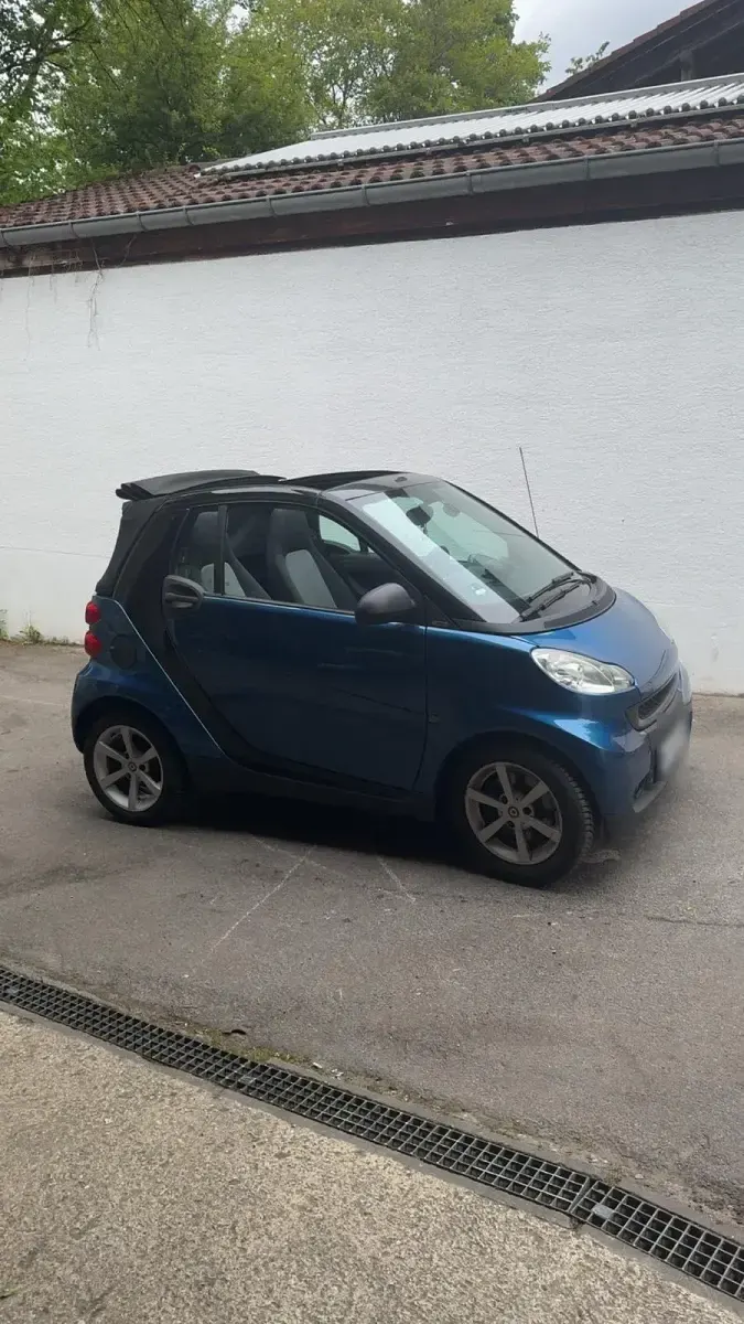 Gebraucht Smart ForTwo Cabrio 71 PS (52 kW) 2009 Blau Cabrio