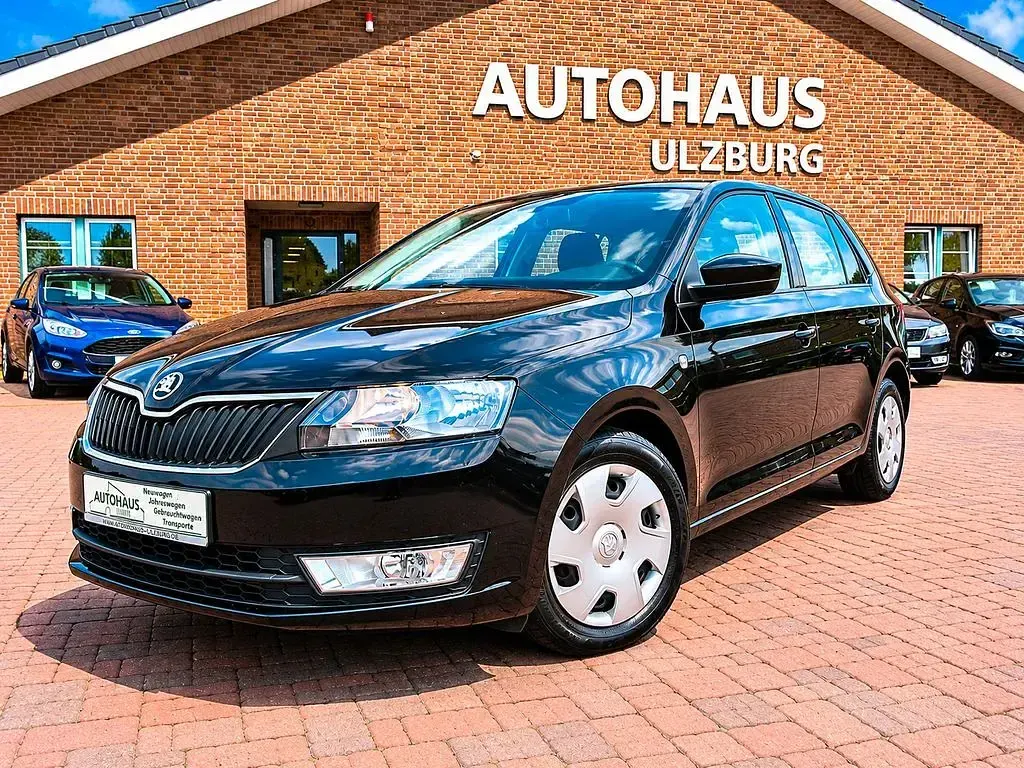 Gebraucht Skoda Rapid Active 90 PS (66 kW) 2014 Schwarz Kleinwagen
