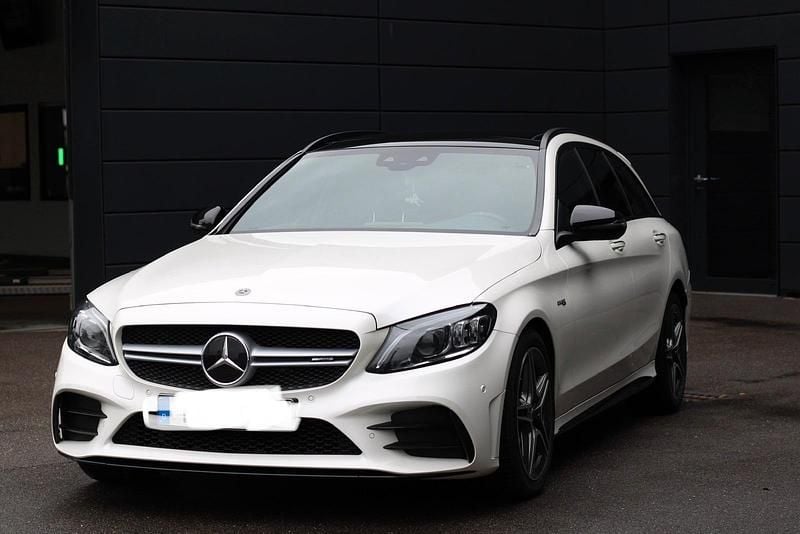 Weiß Gebraucht 2019 Mercedes C43 AMG AMG Kombi | 37.000 € - Bild 1/4
