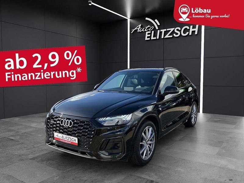 Mythosschwarz metallic Gebraucht 2022 Audi Q5 Sportback S-Line SUV | 49.450 € (Etwas zu teuer) - Bild 1/4