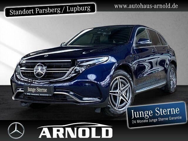 Blau Gebraucht 2021 Mercedes EQC400 AMG line SUV | 39.840 € - Bild 1/4