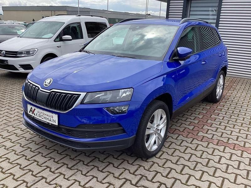 Blau Gebraucht 2018 Skoda Karoq Style SUV | 17.800 € (Fairer Preis) - Bild 1/4