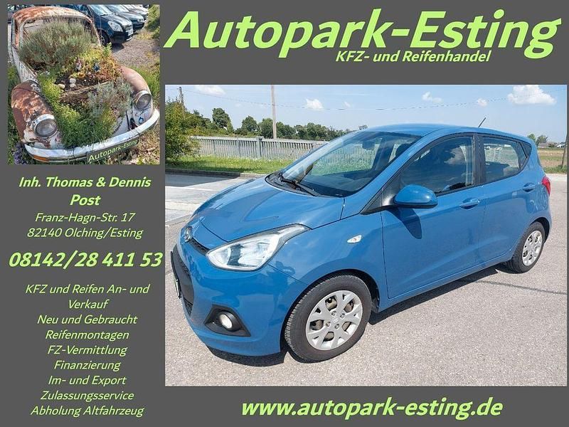 Blau Gebraucht 2016 Hyundai i10 Trend Kleinwagen | 7.980 € (Fairer Preis) - Bild 1/4