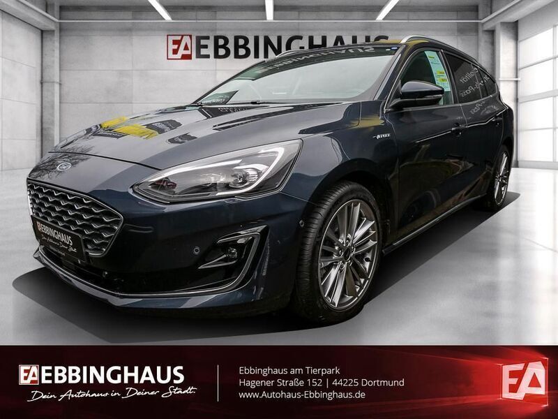 Blau Gebraucht 2020 Ford Focus Vignale Kombi | 24.950 € (Teuer) - Bild 1/4