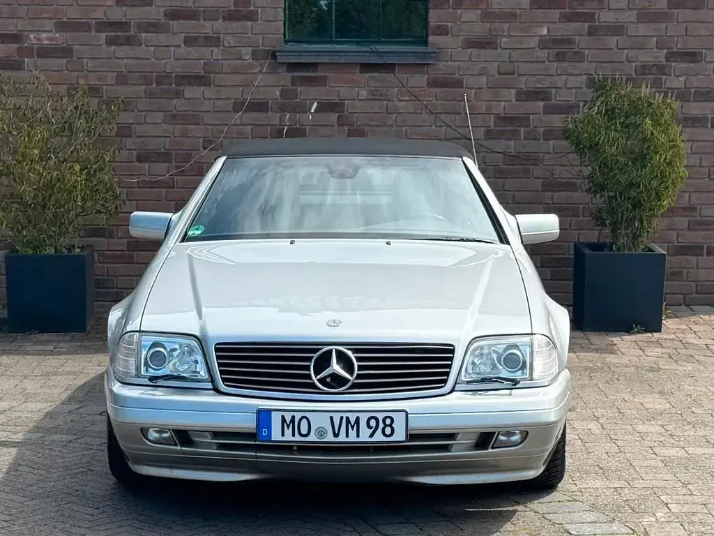 Gebraucht Mercedes SL320 231 PS (169 kW) 1998 Silber Cabrio