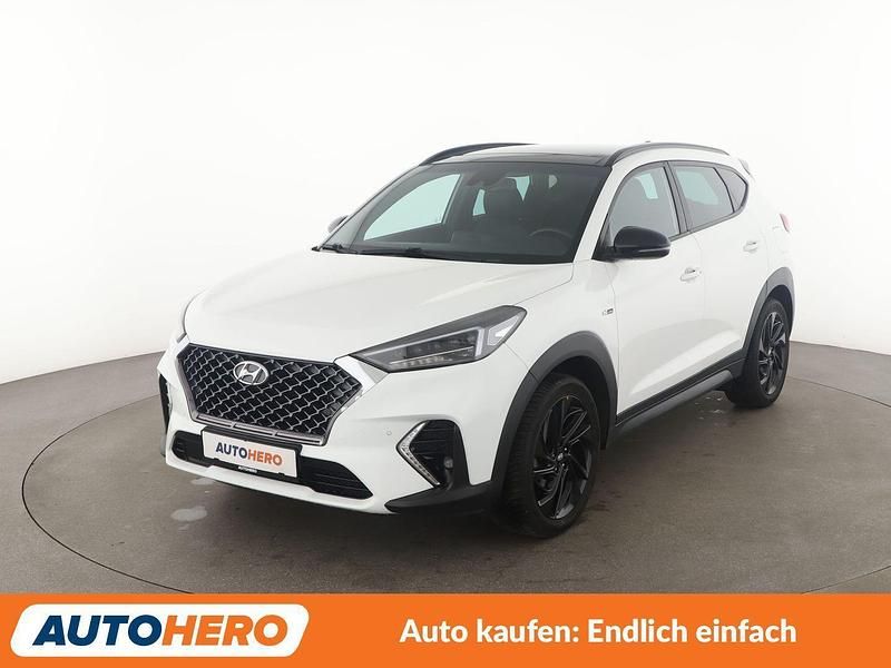 Weiß Gebraucht 2019 Hyundai Tucson N Line SUV | 20.260 € (Fairer Preis) - Bild 1/3