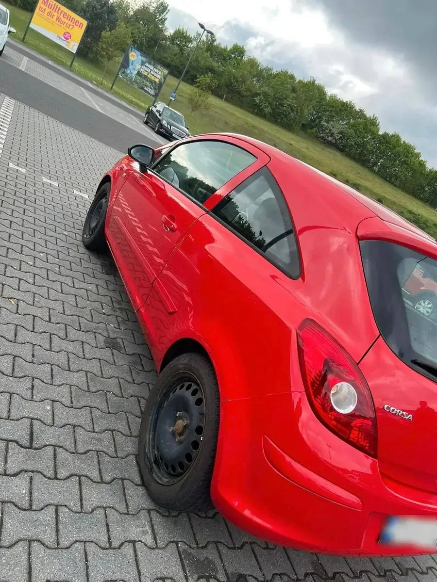 Gebraucht Opel Corsa 60 PS (44 kW) 2007 Rot Kleinwagen