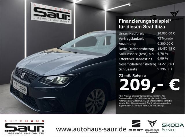 Grau Gebraucht 2024 Seat Ibiza Style Limousine | 20.880 € (Fairer Preis) - Bild 1/4