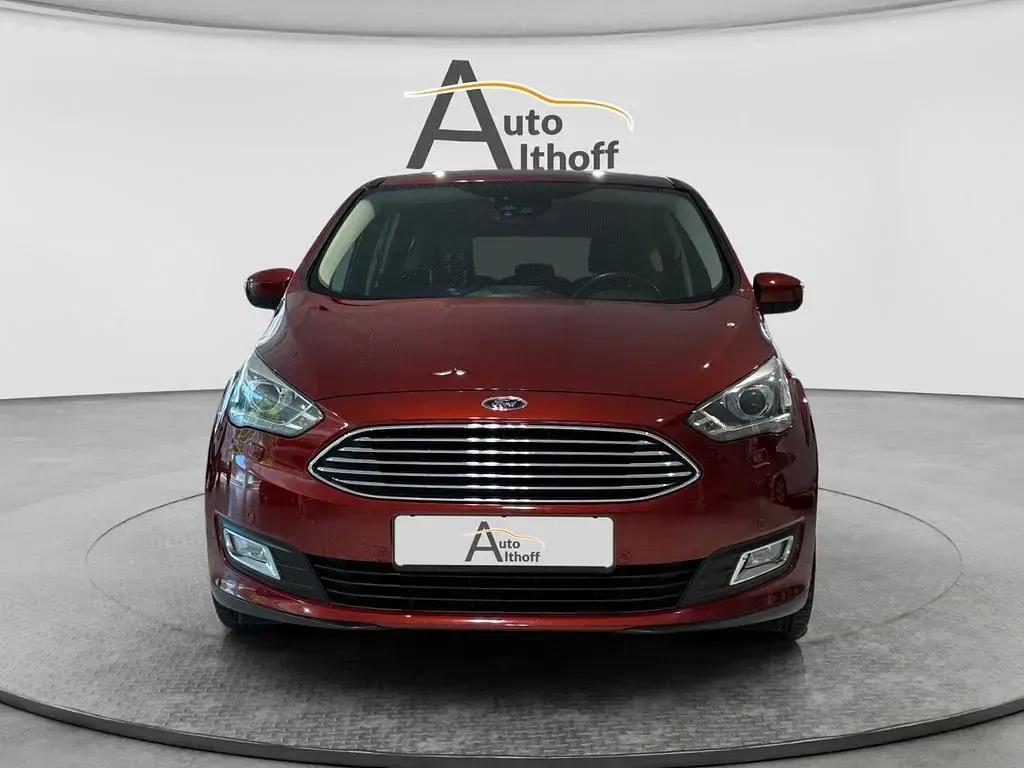 Käytetty Ford C-MAX 150 HP (110 kW) 2017 Punainen Tila-auto
