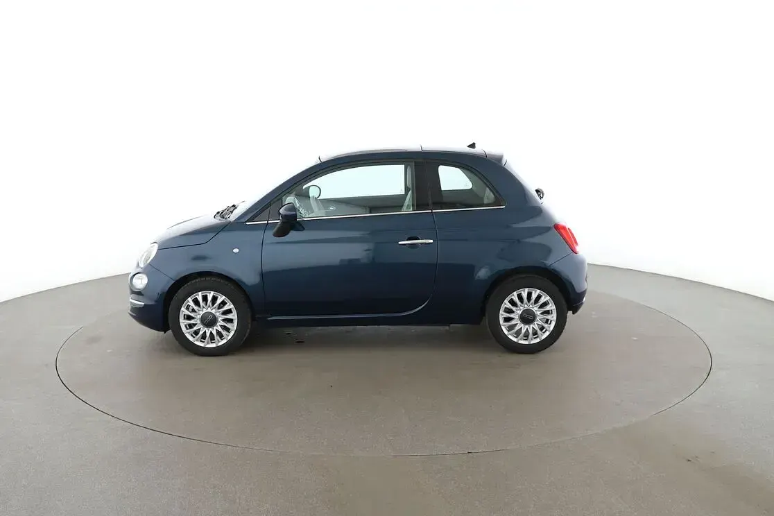 Gebraucht Fiat 500 Lounge 69 PS (50 kW) 2016 Blau Limousine
