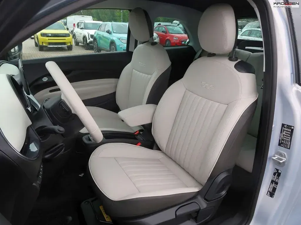 Neu Fiat 500C La Prima 65 PS (47 kW) 2026 Blau Cabrio