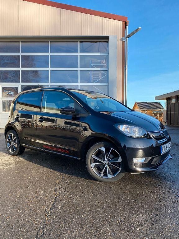 Schwarz Gebraucht 2021 Skoda Citigo-e IV Style Kleinwagen | 12.750 € (Fairer Preis) - Bild 1/4