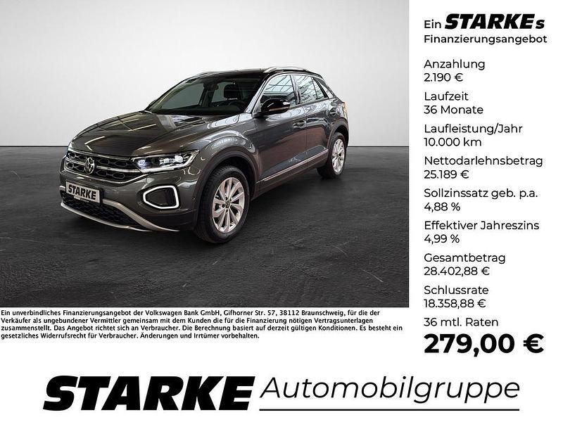 Gebraucht VW T-Roc Style 150 PS (110 kW) 2025 Grau SUV