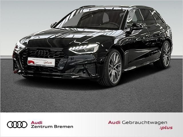 Mythosschwarz metallic Gebraucht 2024 Audi A4 S-Line Kombi | 44.750 € - Bild 1/4