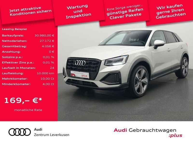 Tausilber metallic Gebraucht 2024 Audi Q2 Advanced Plus SUV | 30.980 € (Etwas zu teuer) - Bild 1/4