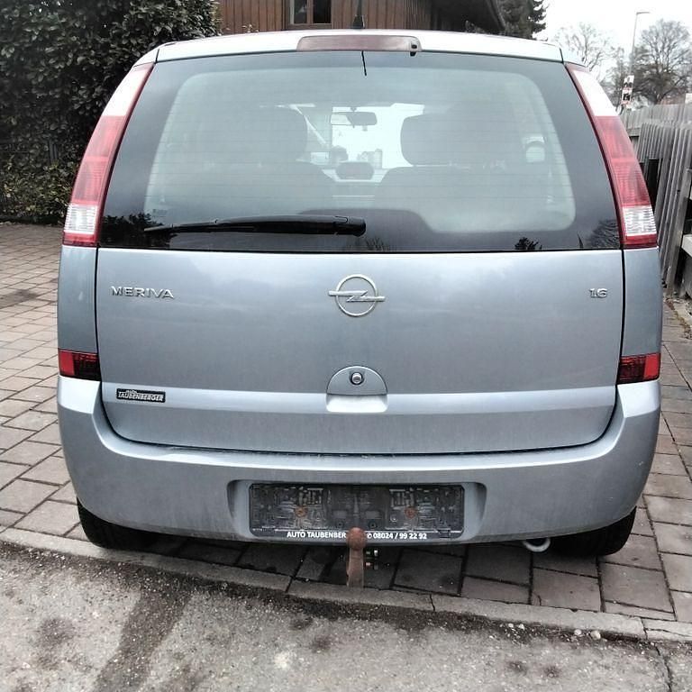 Gebraucht Opel Meriva Edition 101 PS (74 kW) 2005 Silber Van / Kleinbus