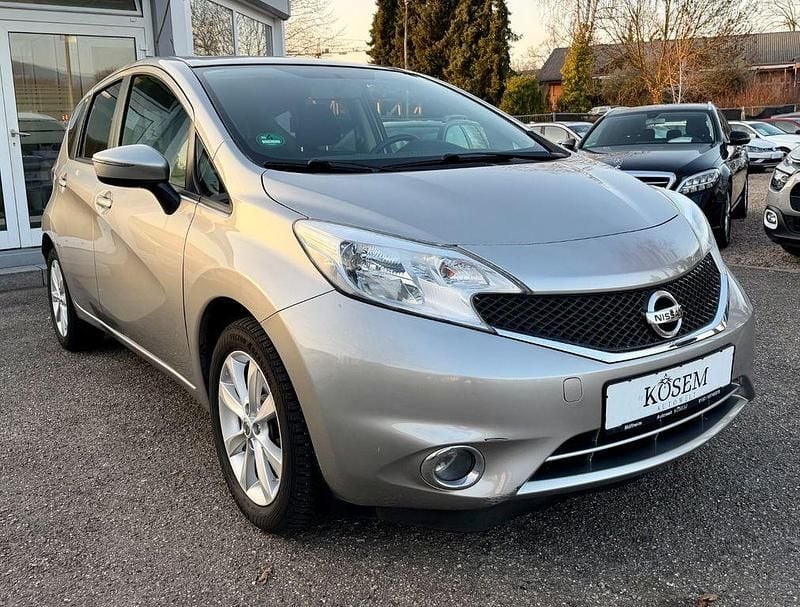 Second-hand Nissan Note Acenta 98 CP (72 kW) 2016 Argintiu Hatchback