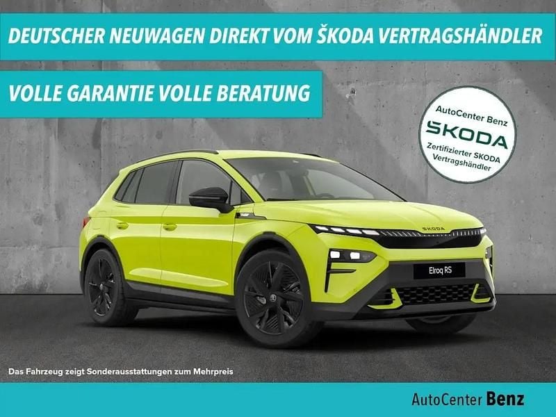 Blau Neu 2025 Skoda Elroq RS SUV | 45.690 € (Superpreis) - Bild 1/4
