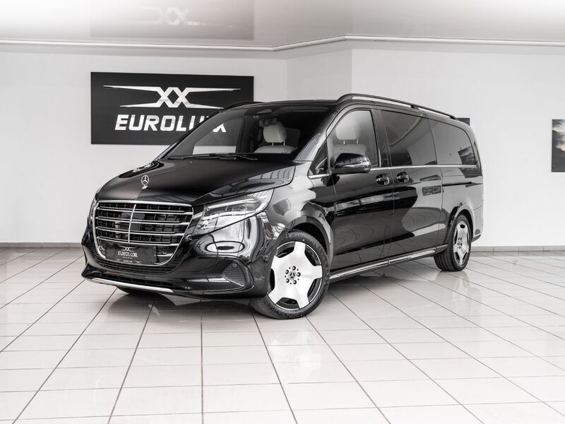Schwarz Neu 2025 Mercedes V300 Exclusive Van / Kleinbus | 119.952 € - Bild 1/4