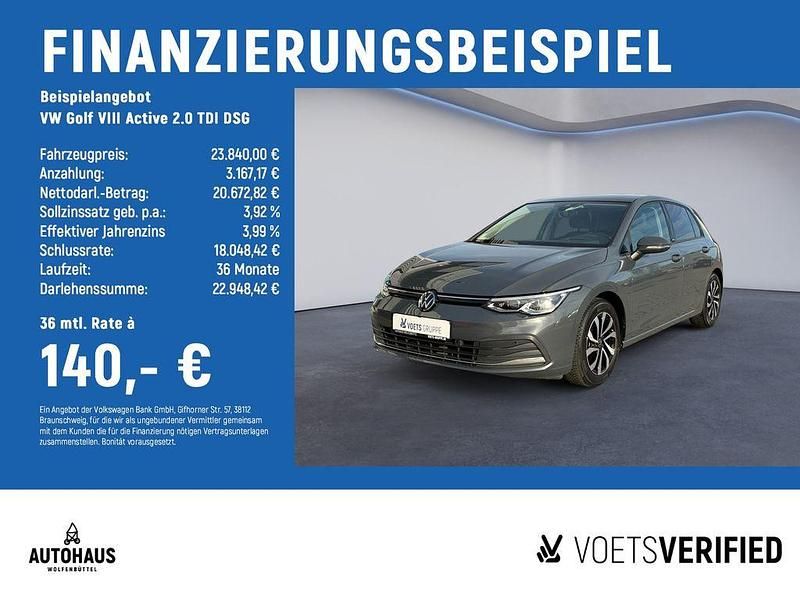 Gebraucht VW Golf VIII Active 150 PS (110 kW) 2022 Grau Limousine