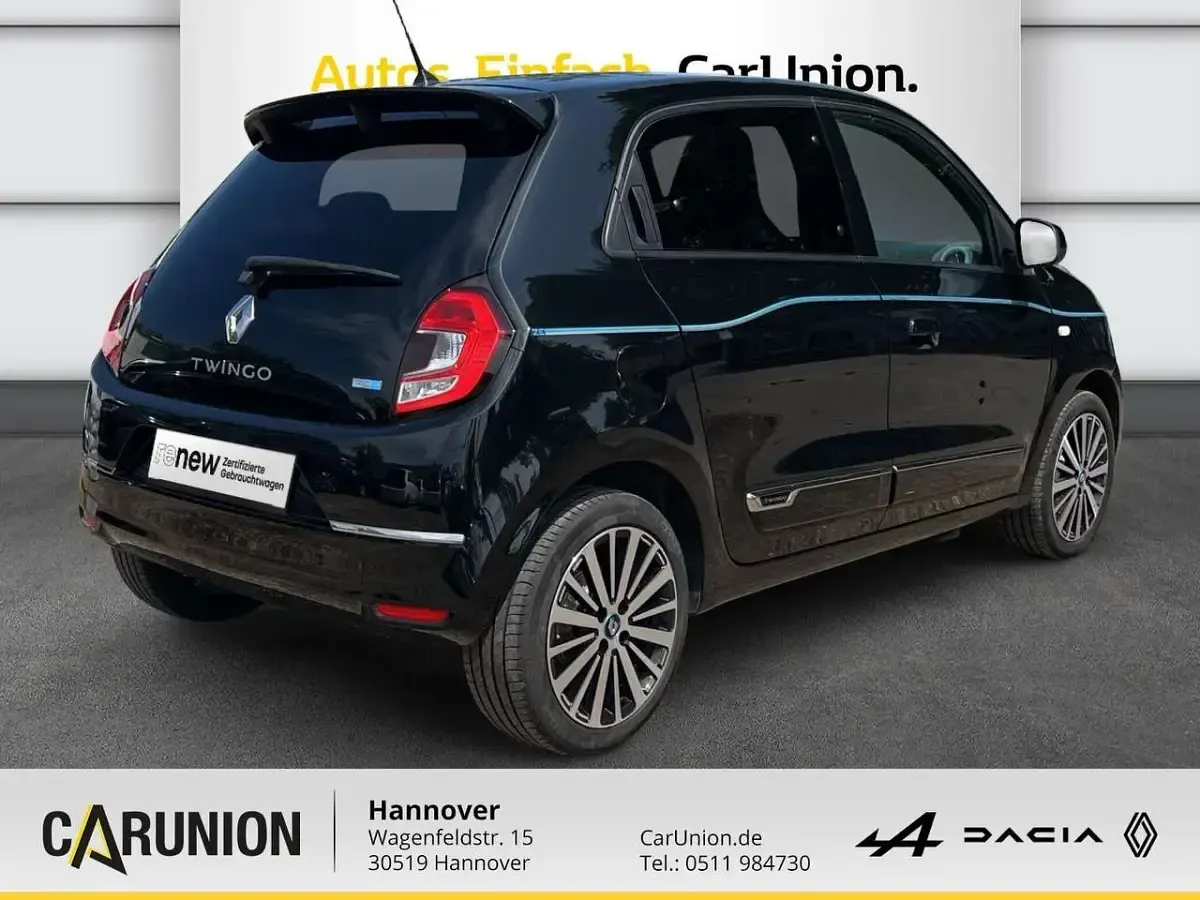 Gebraucht Renault Twingo Intens 60 kW (82 PS) 2021 Black pearlschwarz Kleinwagen