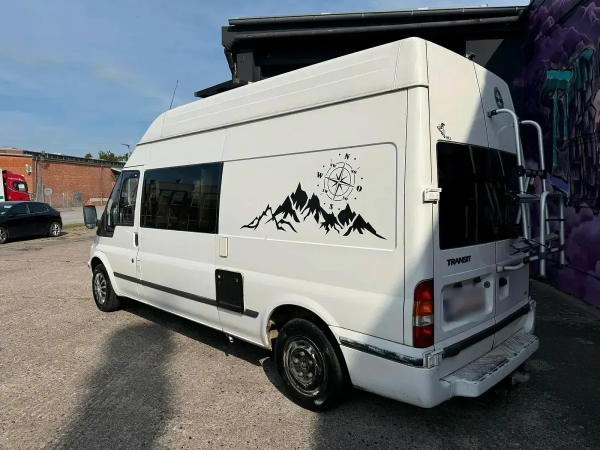 Gebraucht Ford Transit 125 PS (91 kW) 2003 Weiß Van