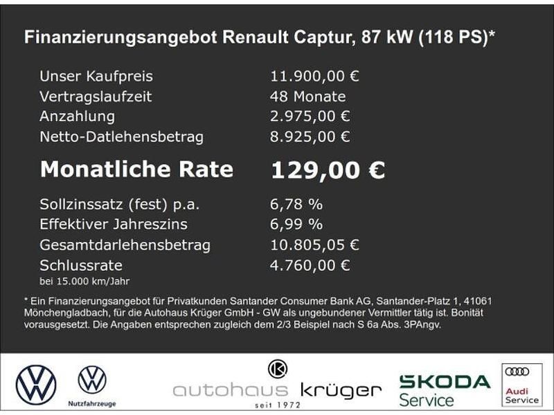 Gebraucht Renault Captur 118 PS (86 kW) 2016 Rot SUV