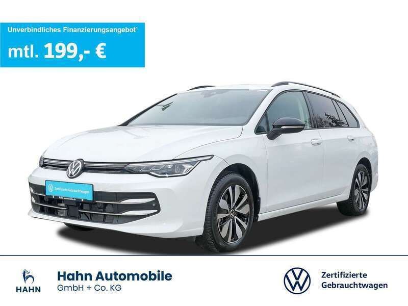 Pure white Gebraucht 2024 VW Golf VIII Goal Kombi | 26.890 € - Bild 1/3