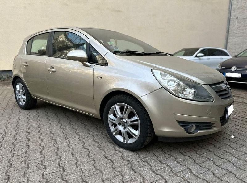 Gebraucht Opel Corsa Edition 80 PS (58 kW) 2009 Beige Kleinwagen