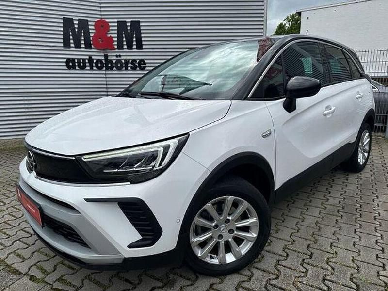 Jade weiss/arktis weiss Gebraucht 2021 Opel Crossland X Elegance SUV | 15.900 € (Fairer Preis) - Bild 1/4