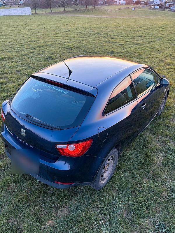 Gebraucht Seat Ibiza 2009 Blau Kleinwagen