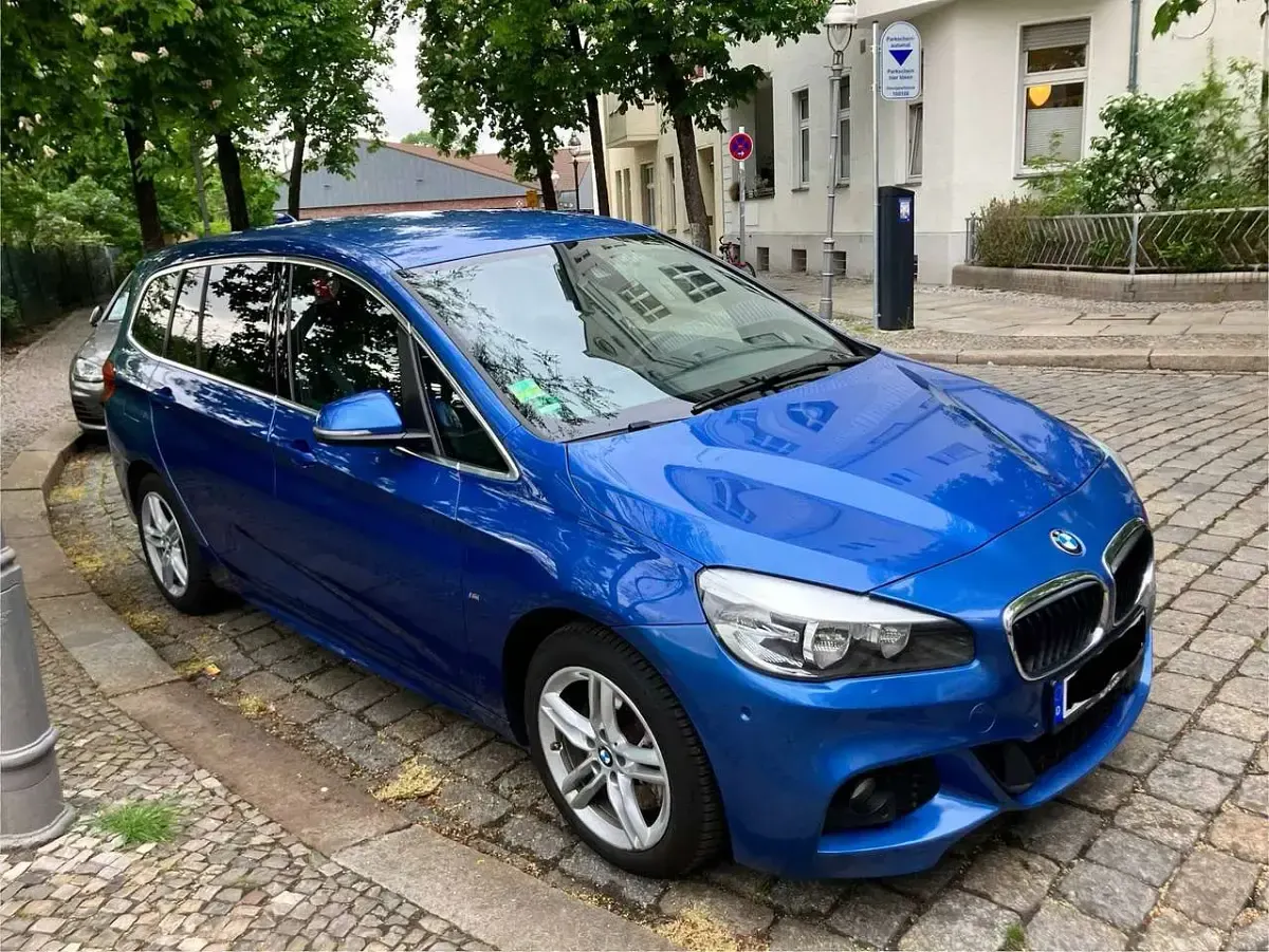 Gebraucht BMW 220 Gran Tourer M Sport 192 PS (141 kW) 2016 Blau Van / Kleinbus