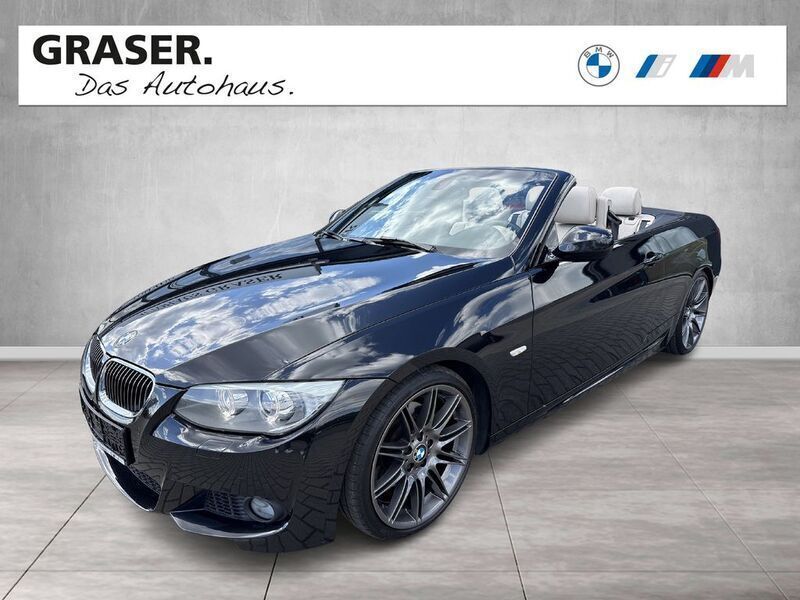 Schwarz Gebraucht 2011 BMW 325 Cabriolet M Sport Cabrio | 16.900 € (Fairer Preis) - Bild 1/4