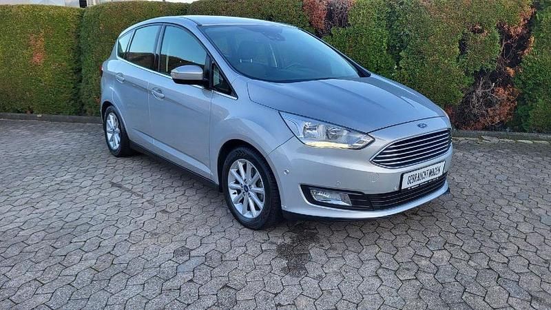 Silber Gebraucht 2017 Ford C-MAX Titanium Van / Kleinbus | 10.900 € (Fairer Preis) - Bild 1/4
