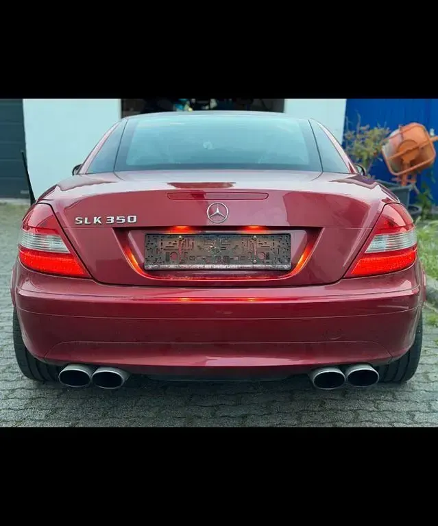 Gebraucht Mercedes SLK350 272 PS (200 kW) 2004 Rot Cabrio