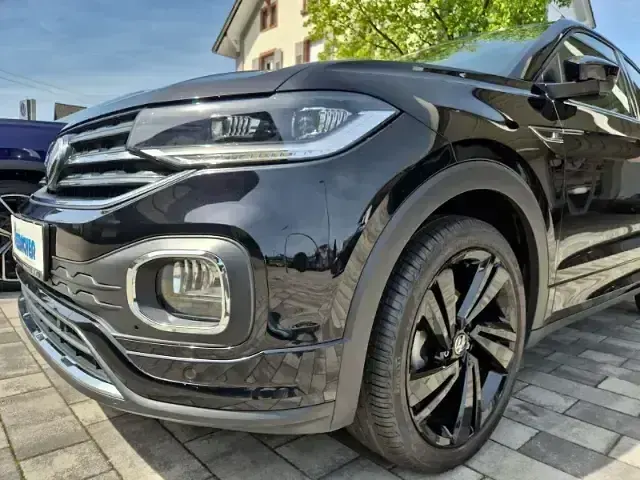 Gebraucht VW T-Cross IQ Drive 110 PS (80 kW) 2022 Schwarz SUV