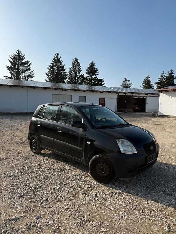 Gebraucht Kia Picanto LX 65 PS (47 kW) 2005 Schwarz Kleinwagen